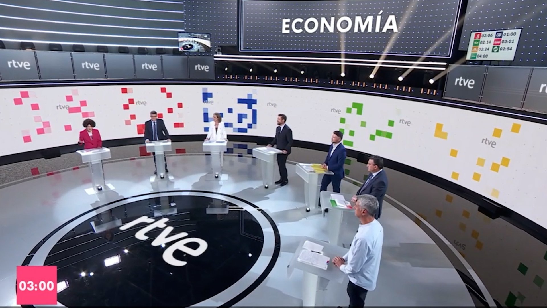 El catalán, ETA y los pactos con Vox encienden el debate a siete del 23-J