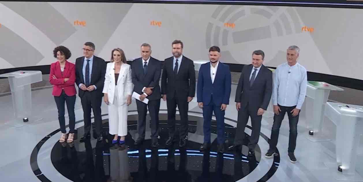 ¿Quién ha ganado el debate a 7 de RTVE? Eso es lo que dice la audiencia