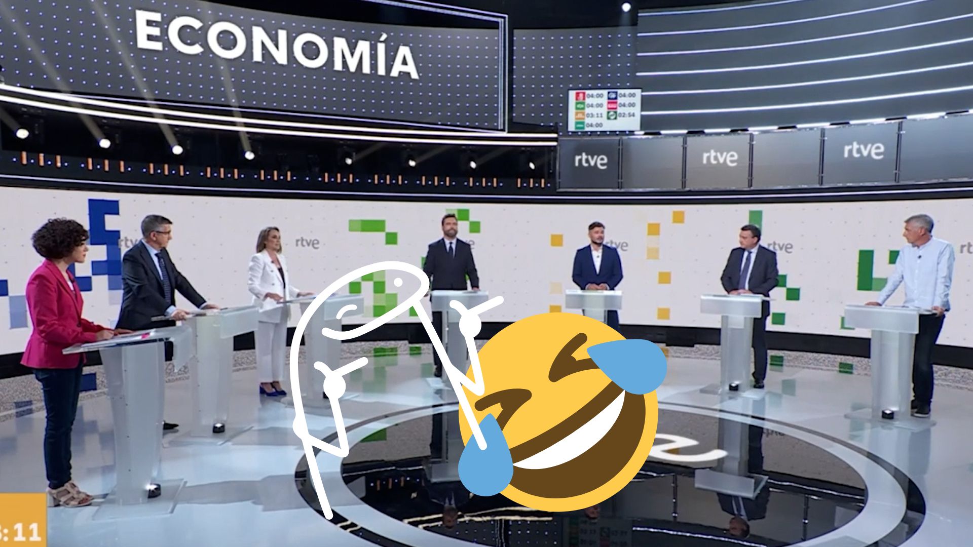 Lo que no has visto: estos son los mejores memes del debate en RTVE