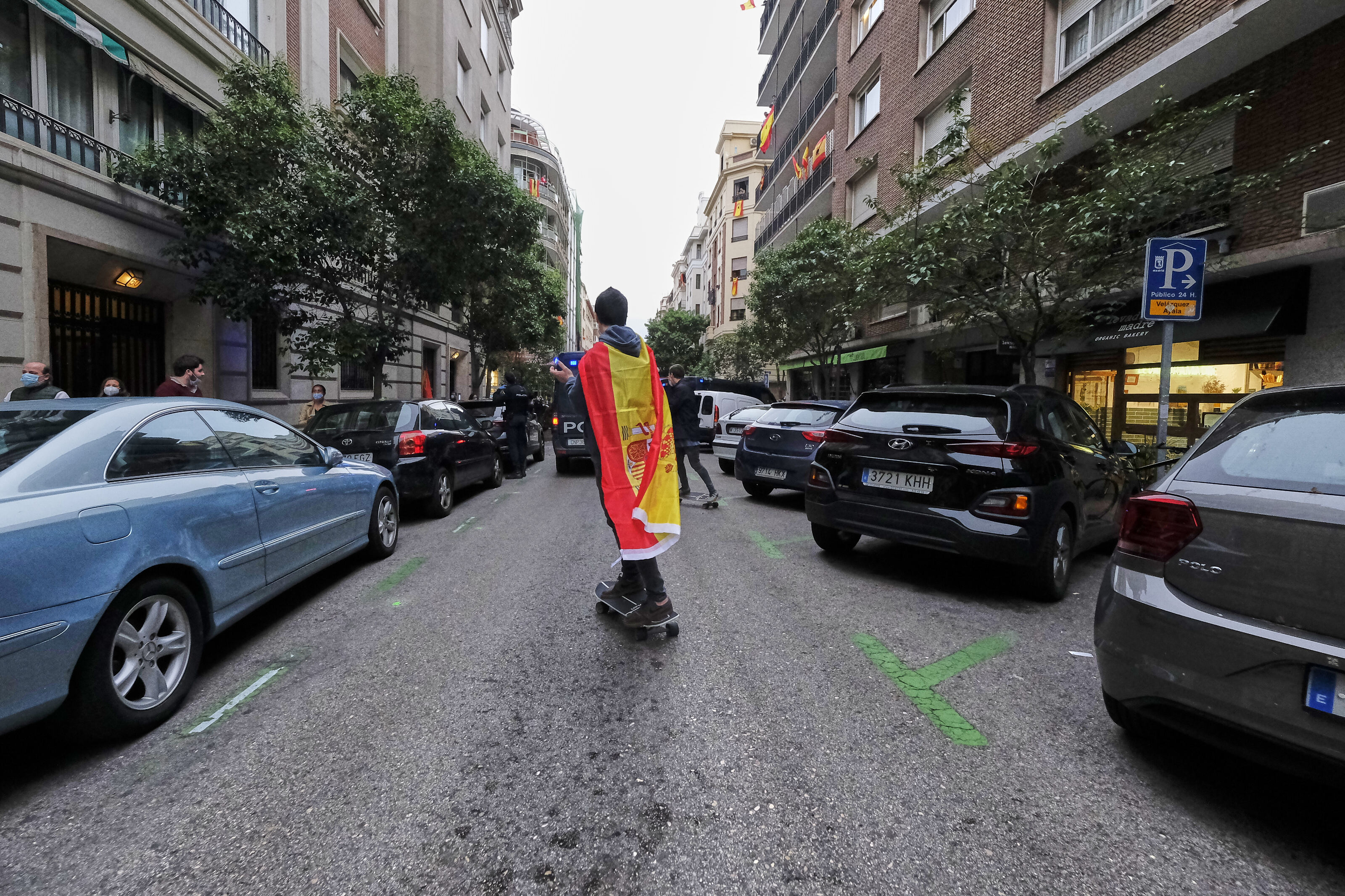 Vox vs. independentismo en las calles de Madrid: "Prefiero no poder abortar que un referéndum"