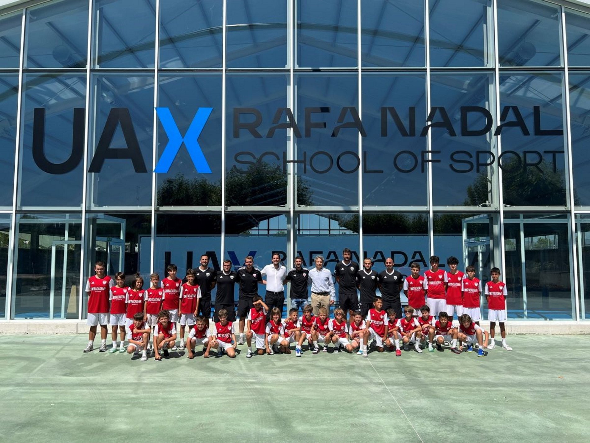 David Villa elige UAX Rafa Nadal School of Sport para realizar su campus de verano internacional