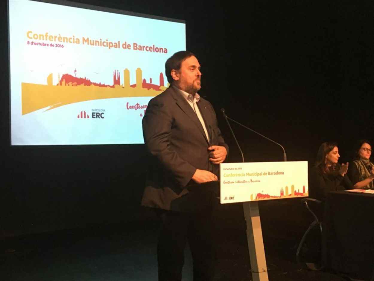 Junqueras critica el inmovilismo de los comuns