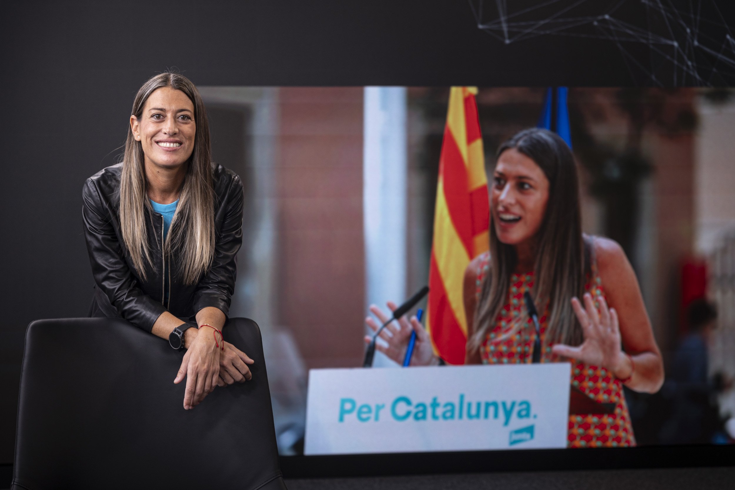 Míriam Nogueras: "Los votos de los catalanes no pueden servir para apuntalar a partidos españoles"