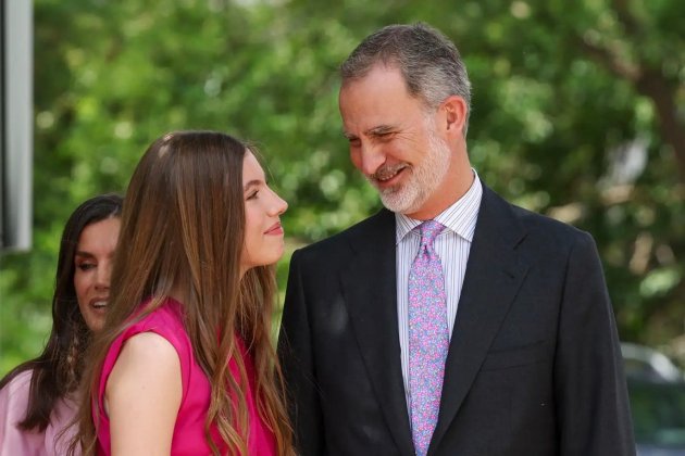 Infanta Sofía y Felipe VI Infanta Sofía y Felipe VI