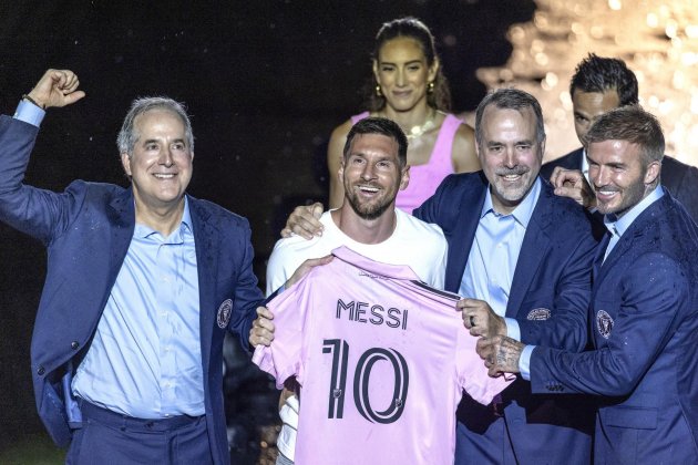 Leo Messi presentacion Inter Miami / Foto: EFE Leo Messi presentacion Inter Miami / Foto: EFE