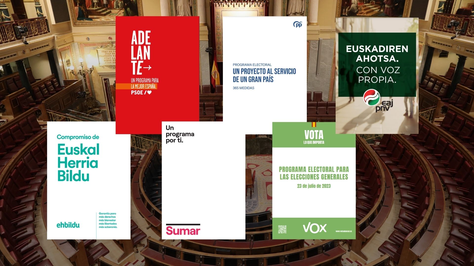 Programas electorales en España 2023: ¿qué propone cada partido?