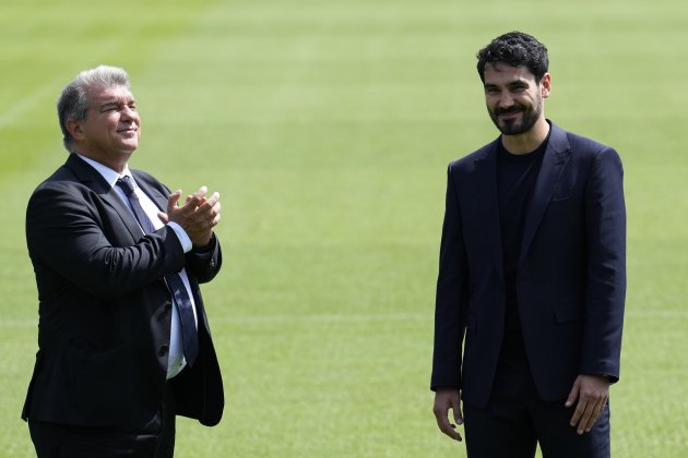 Joan Laporta Gündogan EFE Joan Laporta Gündogan EFE