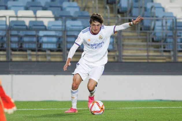Carlos Dotor jugant un partit amb el Reial Madrid Castella / Foto: Europa Press