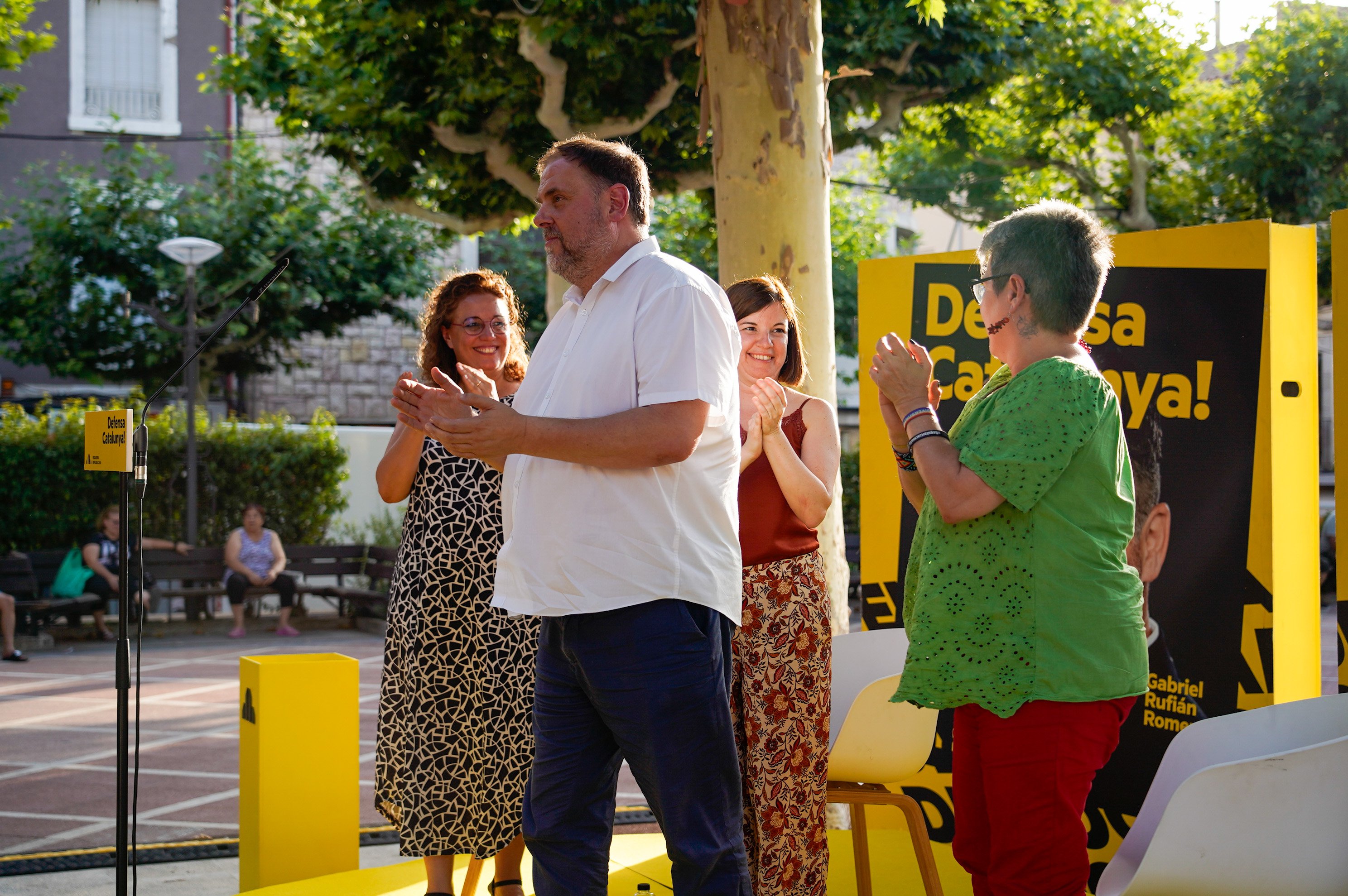 Junqueras responde a las amenazas de Abascal sobre el 155: "No nos dan miedo, ya los hemos derrotado"