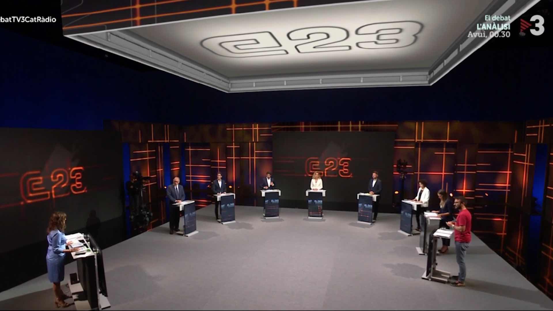 Qui ha guanyat el debat electoral de TV3? Això és el que diu l'audiència. Vota a l'enquesta