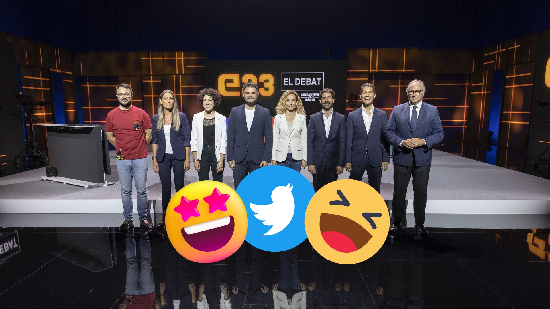 Los divertidísimos memes del debate electoral en TV3: un debate a 8 da para mucho