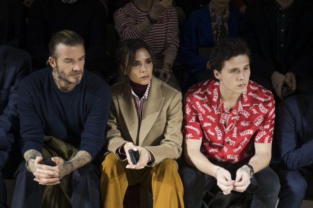 David Beckham, Victoria Adams y Brooklyn Beckham, 2018 / GTRES David Beckham, Victoria Adams y Brooklyn Beckham, 2018 / GTRES