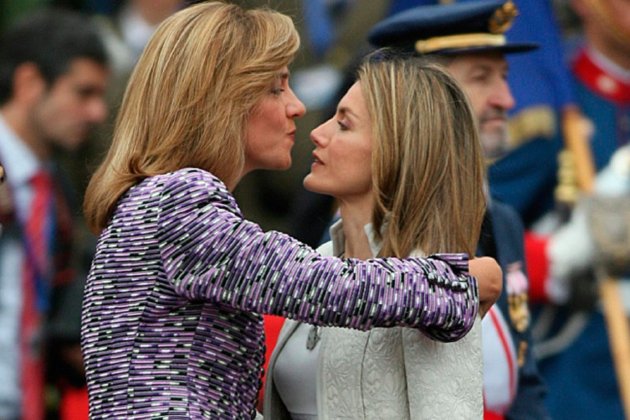 Letizia y Cristina EFE