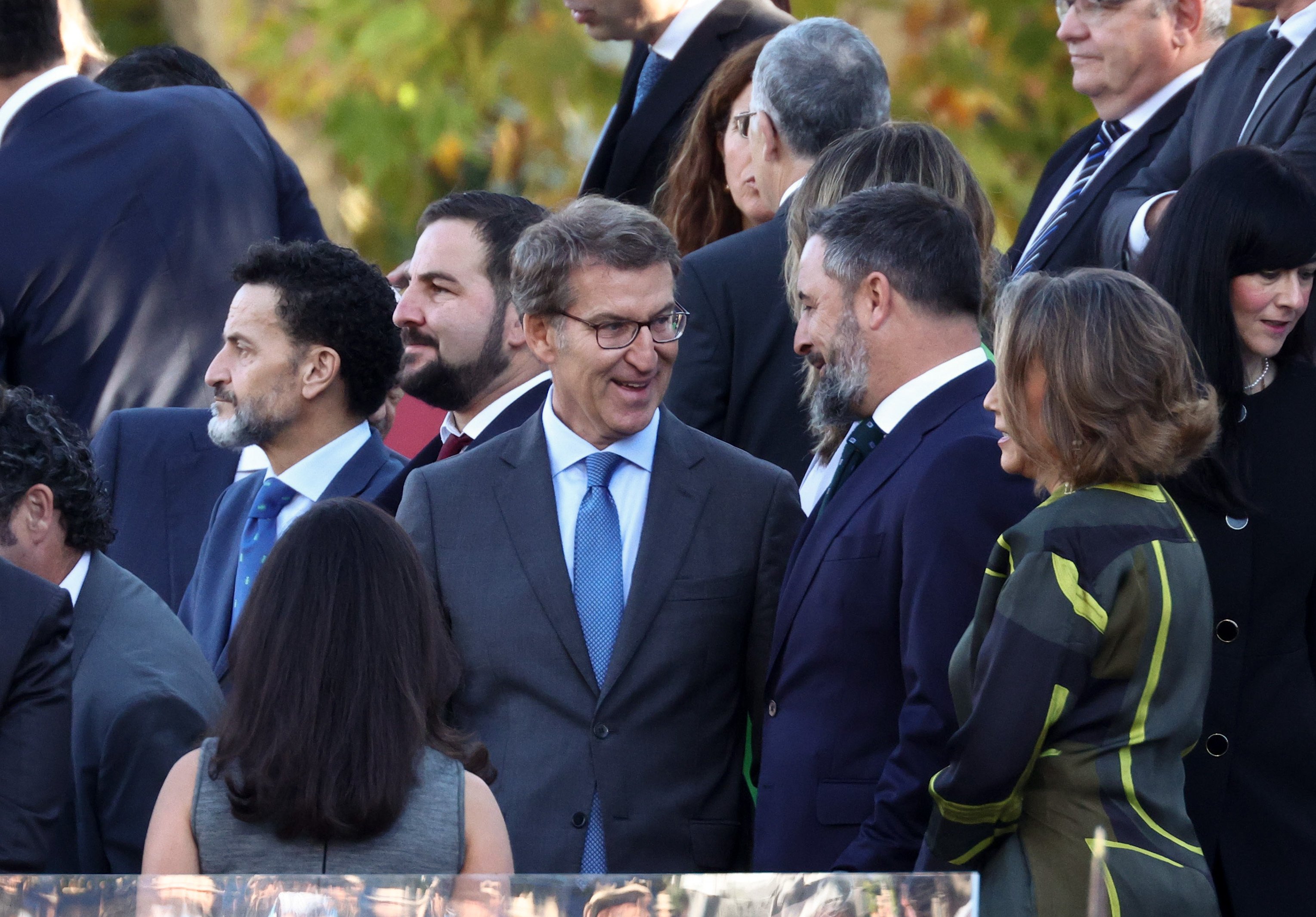 Abascal asegura que negocia con Feijóo una vicepresidencia en la Mesa del Congreso