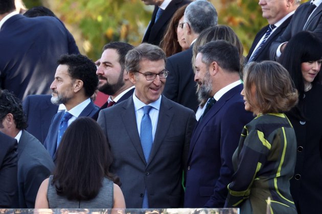 Europa Press alberto nunez feijoo santiago abascal Europa Press alberto nunez feijoo santiago abascal
