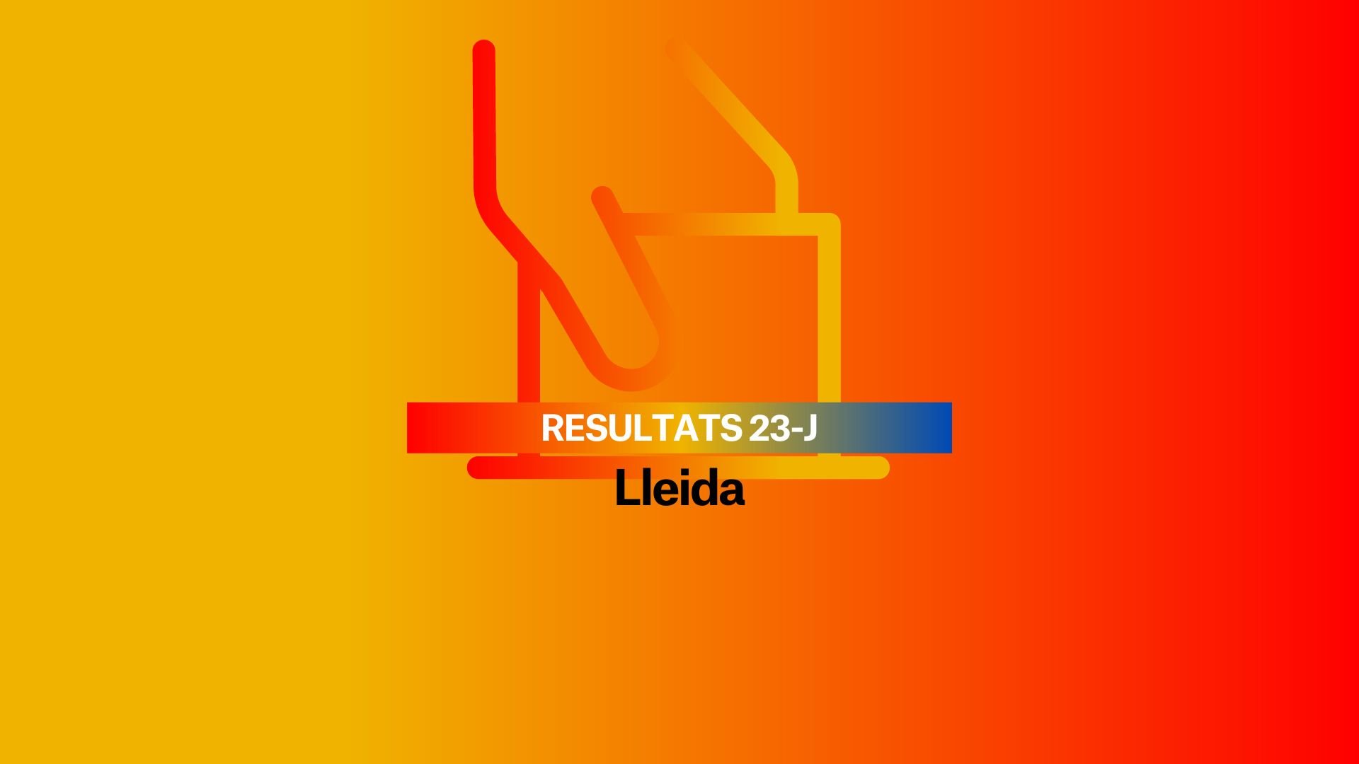 Resultados Elecciones Generales 2023 en Lleida: El PSC es la fuerza más votada