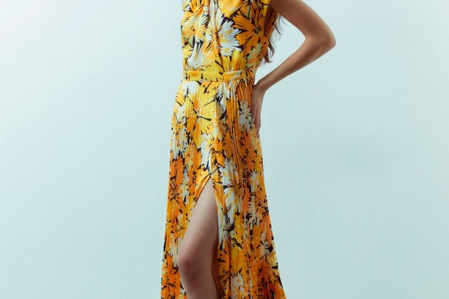 Vestit faldilla de plecs