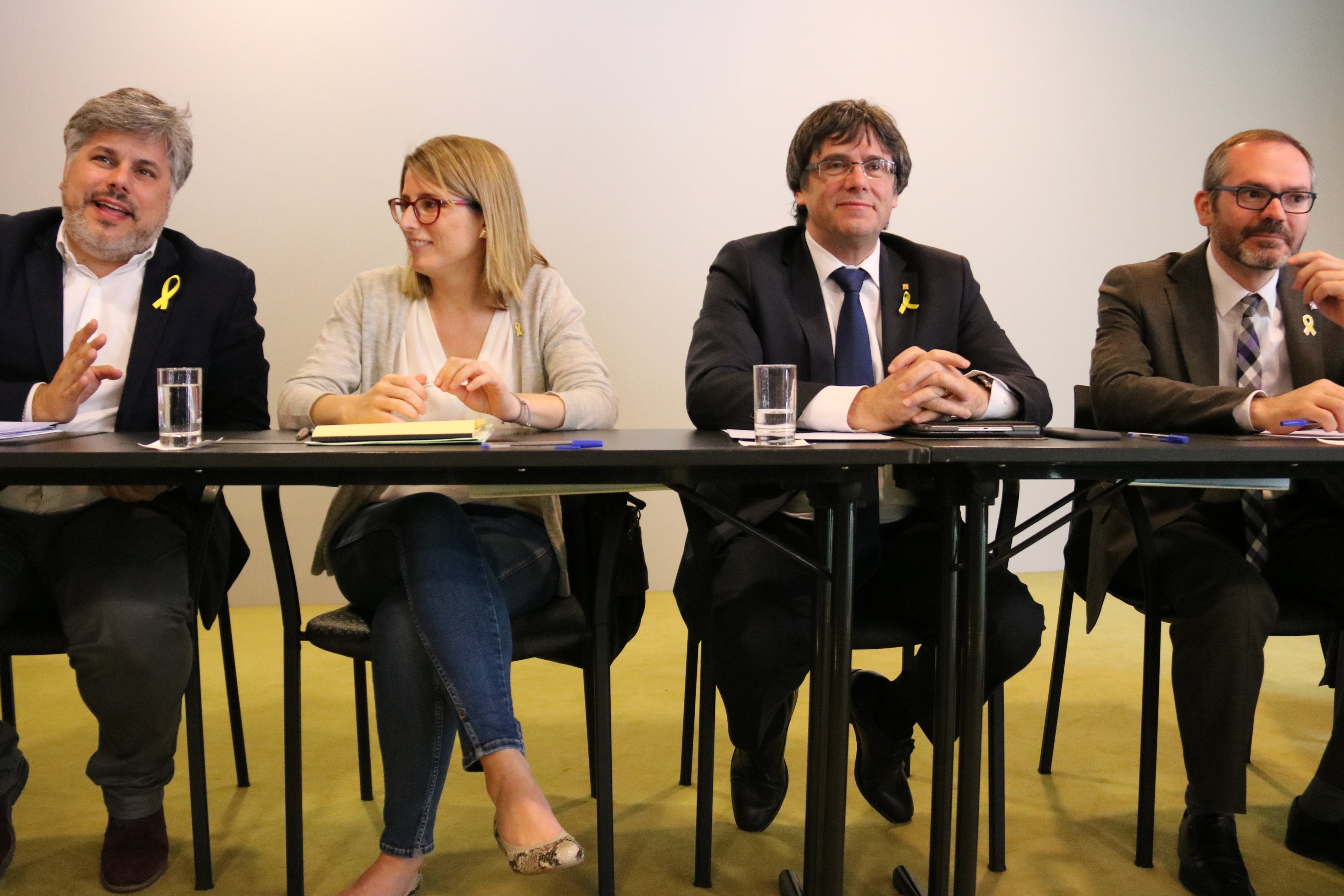 JxCat ratifica que la candidatura de Puigdemont continúa viva