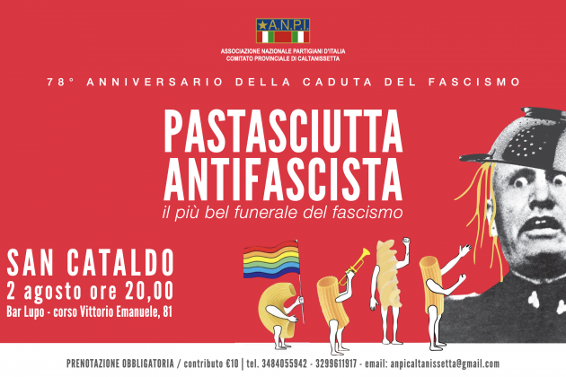 PastasciuttaAntifascista1 ANPICaltanissetta