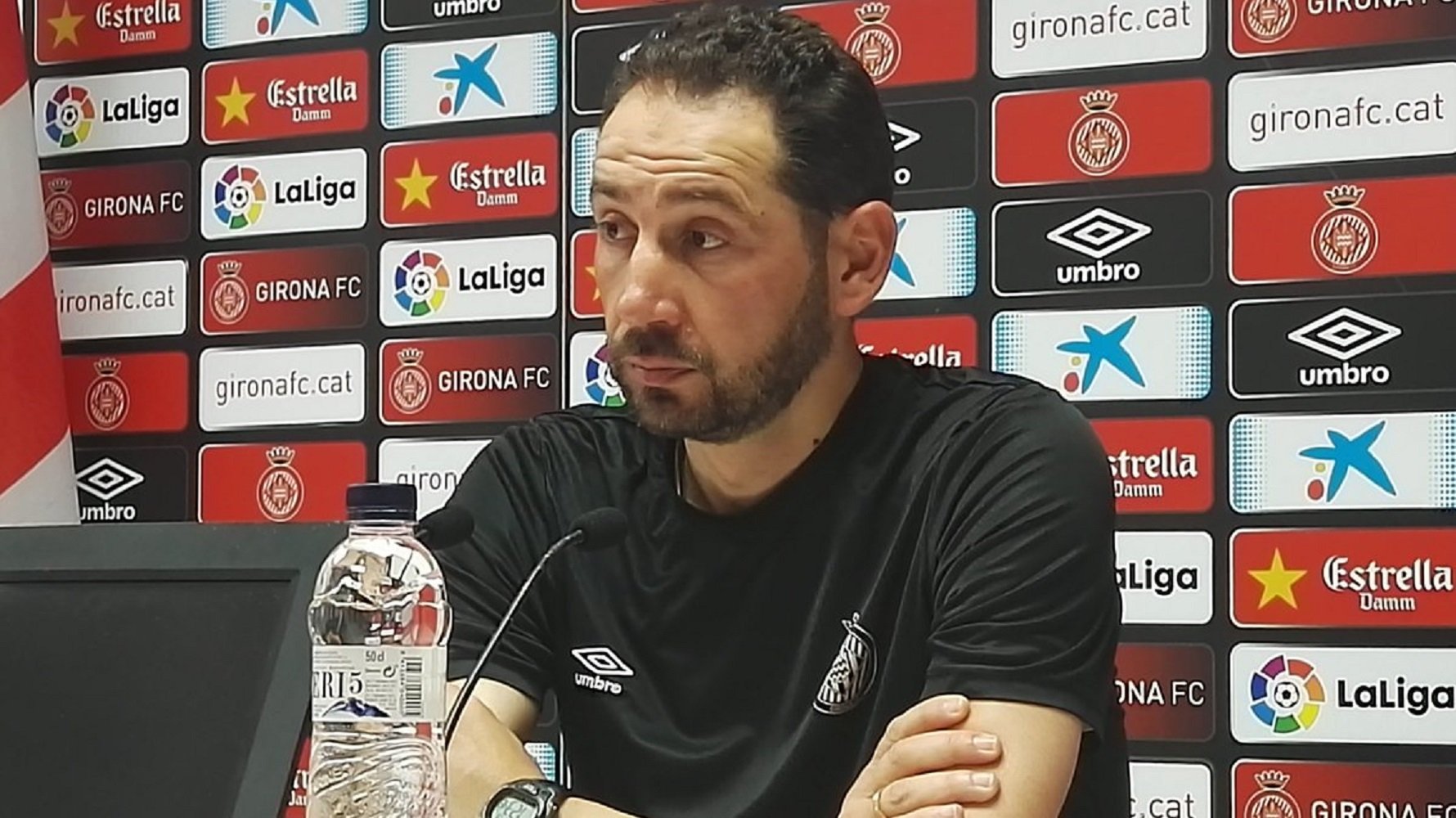 Machín: "Queremos seguir plantando cara al segundo equipo de Catalunya"