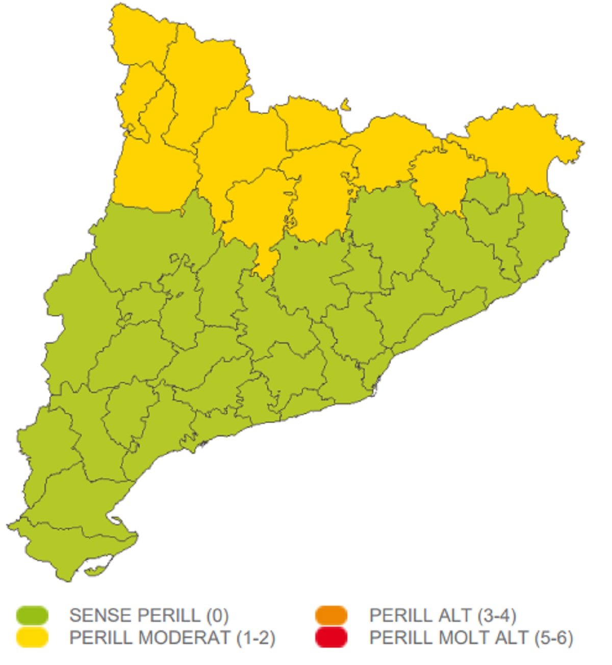 Perill fortes tempestes dissabte, 22 juliol Meteocat