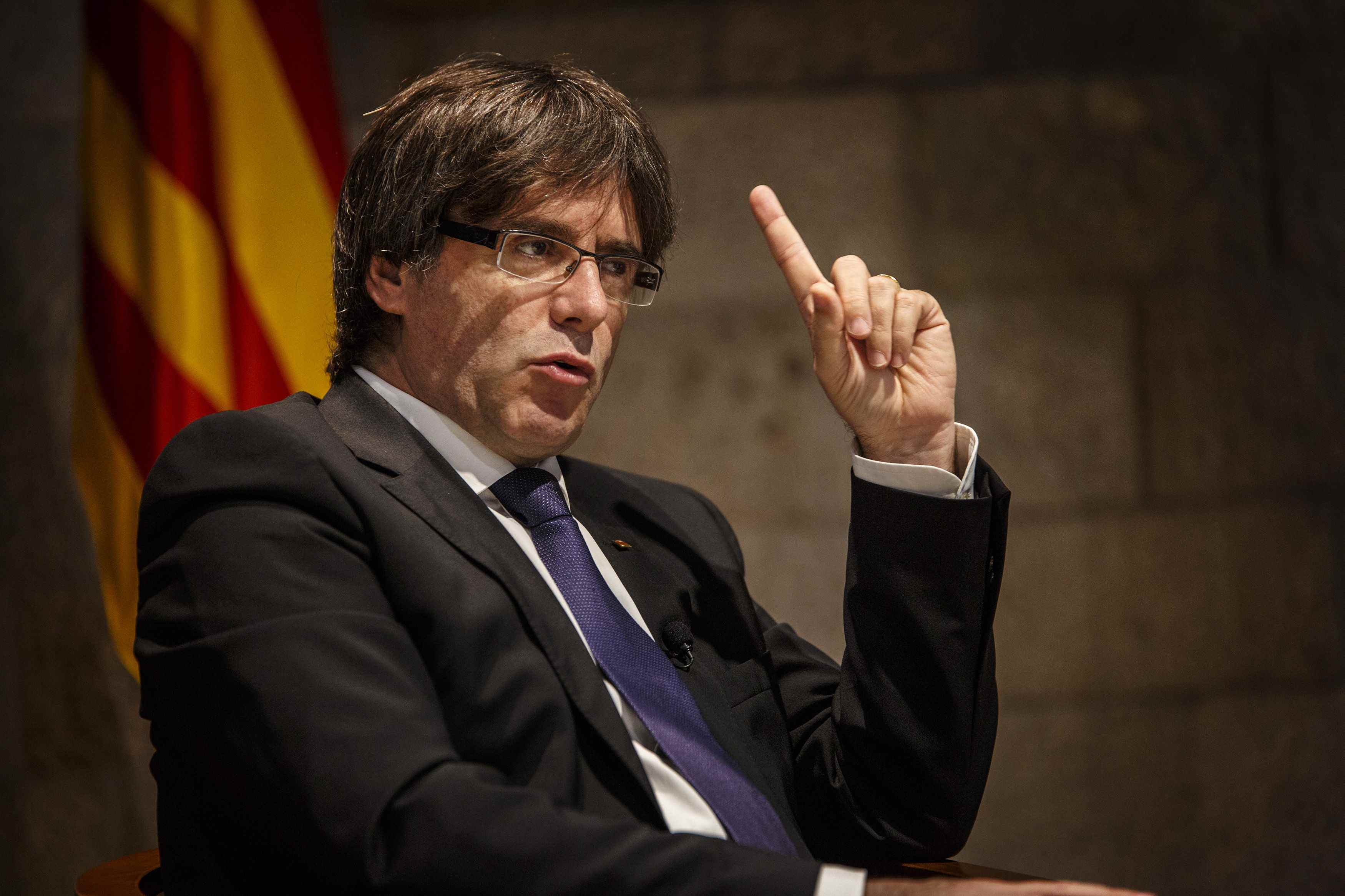 Puigdemont: "No aceptaremos nunca la inhabilitación de nadie por defender el proceso"