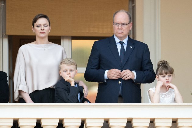 Charlene, Alberto e hijos / GTRES Charlene, Alberto e hijos / GTRES