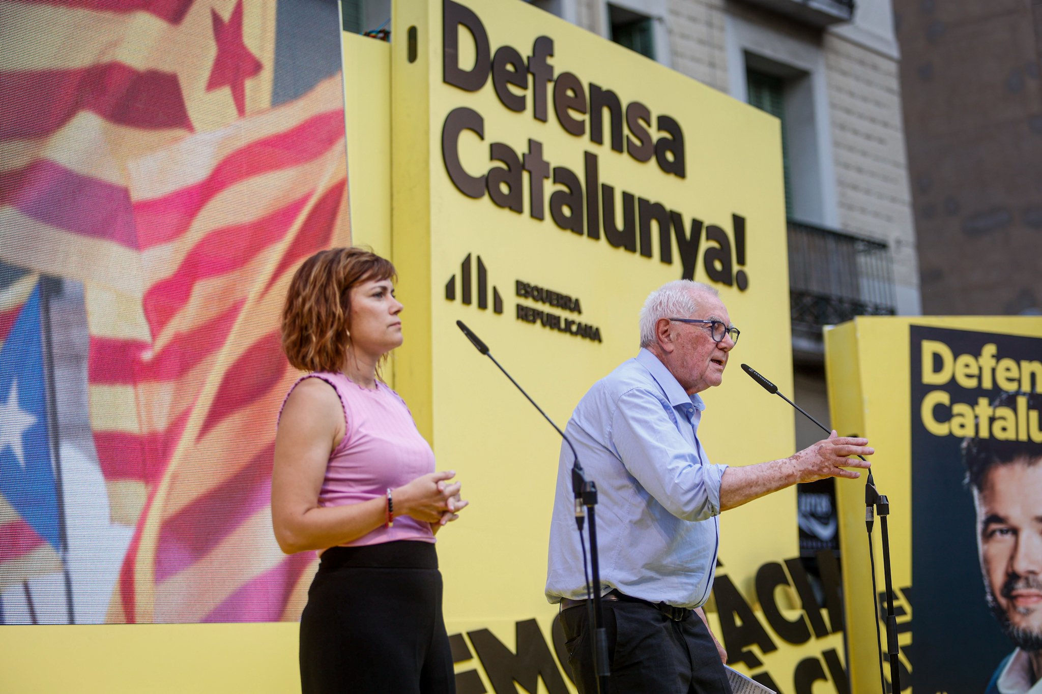 Elisenda Alamany y Ernest Maragall. Foto: Montse Giralt