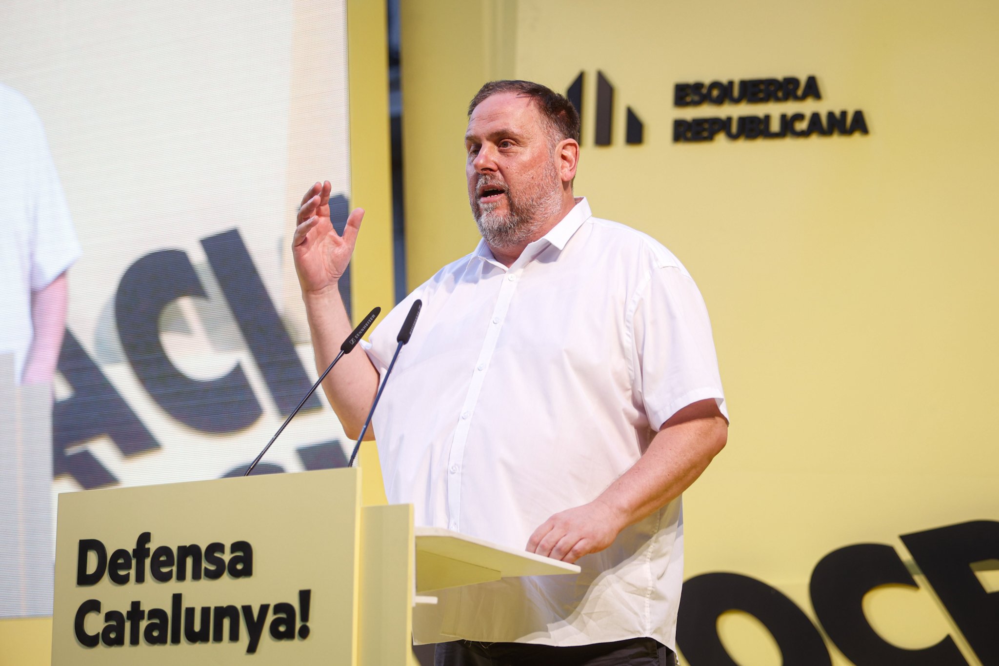 Oriol Junqueras act campaña ERC / montse giralt Oriol Junqueras act campaña ERC / montse giralt