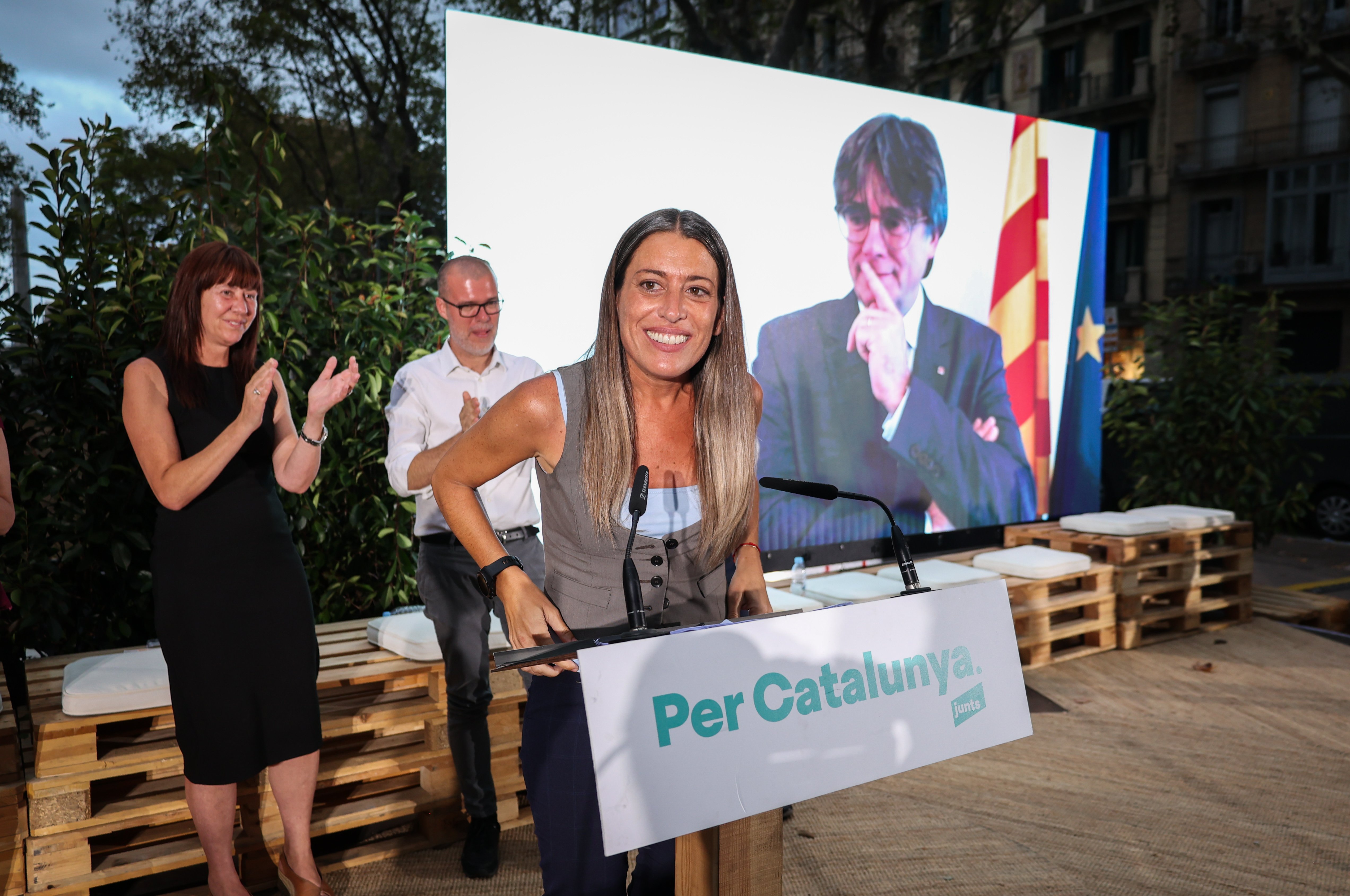 Nogueras fija el referéndum como línea roja para la investidura de Sánchez