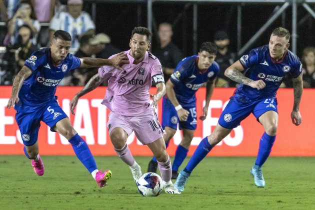 Leo Messi Inter Miami Cruz Azul / Foto: EFE Leo Messi Inter Miami Cruz Azul / Foto: EFE