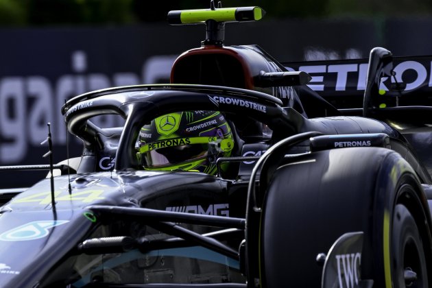Lewis Hamilton pole Hungaroring / Foto: EFE - Zsolt Czegledi