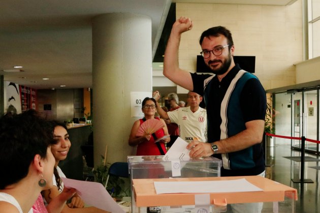 Albert Botran vota eleccions generals 2023 ACN Albert Botran vota eleccions generals 2023 ACN