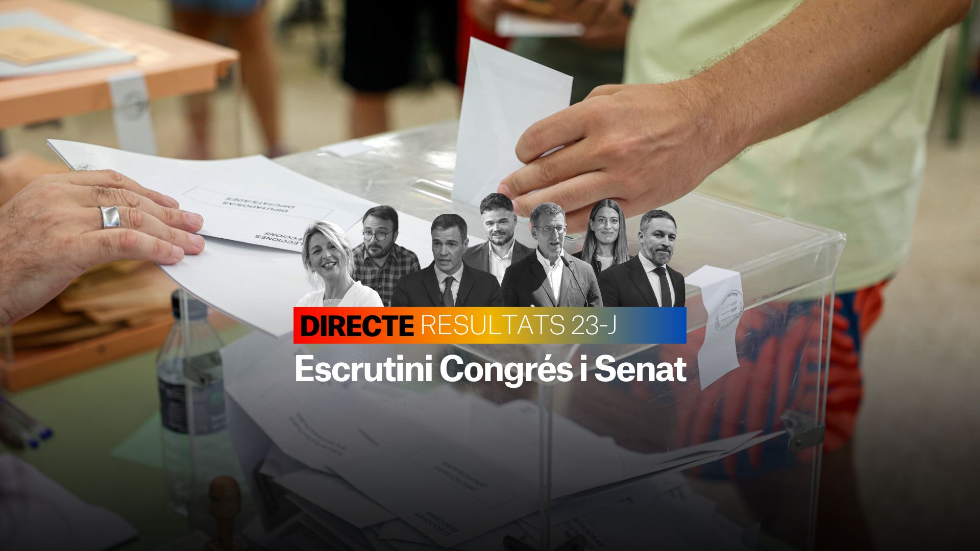 Resultats Eleccions Generals 2023, DIRECTE | Escrutini i possibles pactes