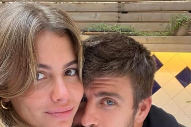 Clara Chía i Piqué, primera foto junts Clara Chía i Piqué, primera foto junts
