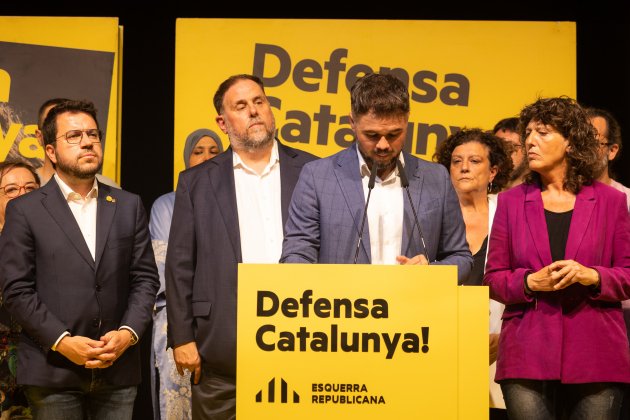Gabriel Rufian nit electoral ERC Miquel Muñoz Gabriel Rufian nit electoral ERC Miquel Muñoz