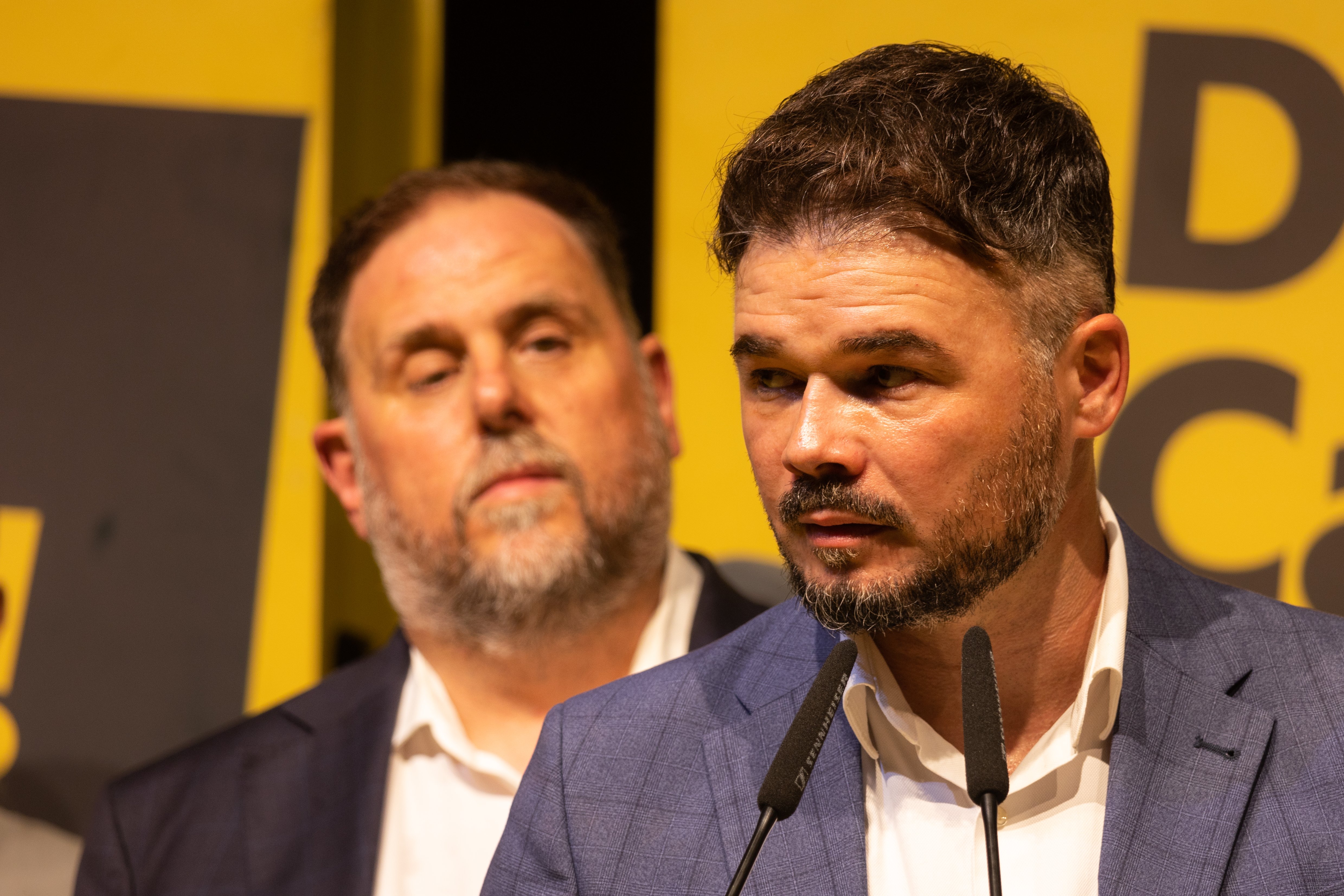 Oriol Junqueras Gabriel Rufián ERC Miquel Muñoz Oriol Junqueras Gabriel Rufián ERC Miquel Muñoz