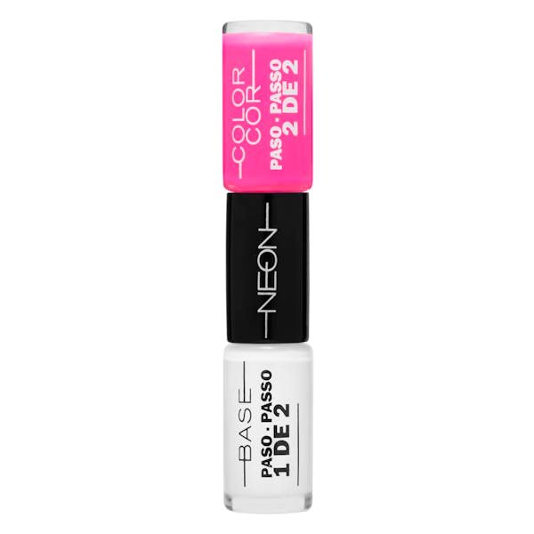 Laca de uñas neón Deliplus 195 rosa Laca de uñas neón Deliplus 195 rosa