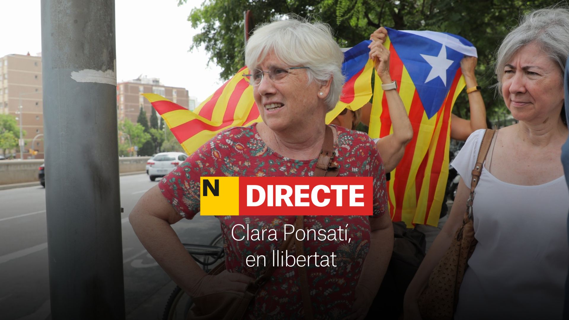 Clara Ponsatí surt en llibertat després de ser detinguda pels Mossos a Barcelona, DIRECTE