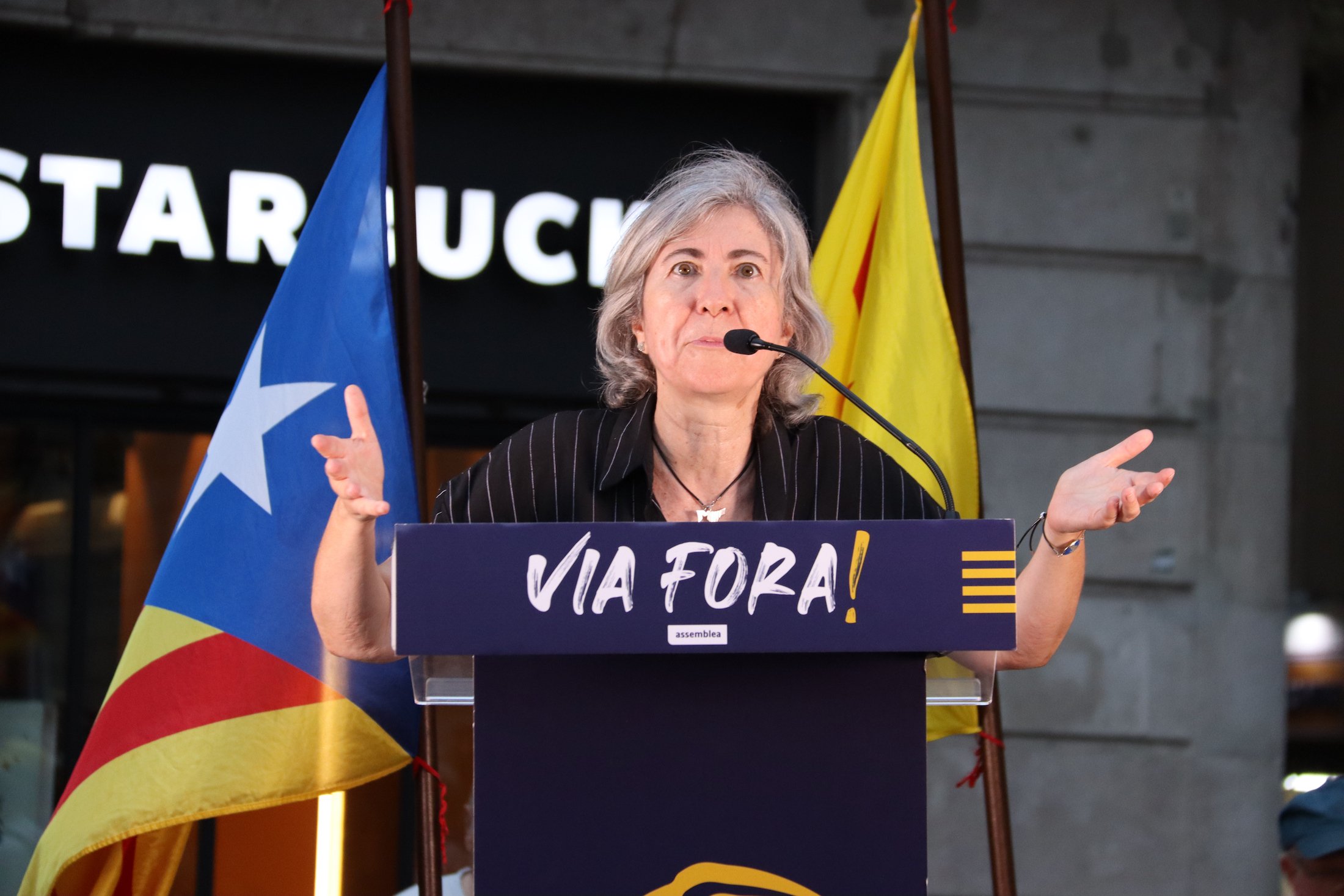 La ANC protesta contra una investidura de Pedro Sánchez con apoyo independentista