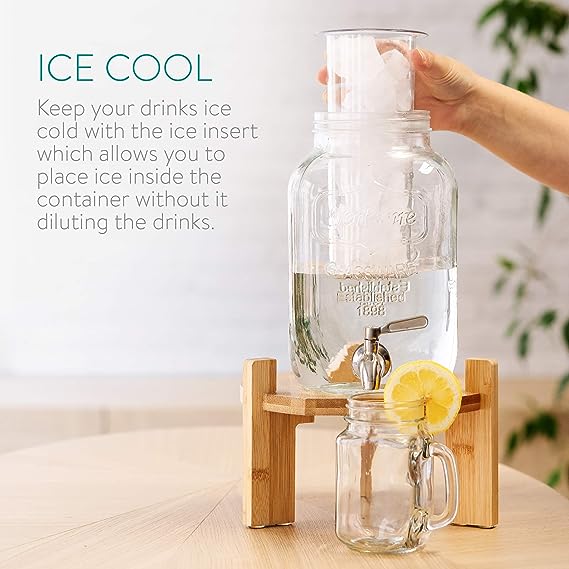 Amazon arrasa con este dispensador de bebidas con grifo para el verano