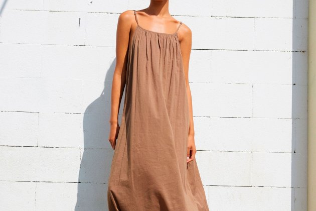 Vestit midi cotó