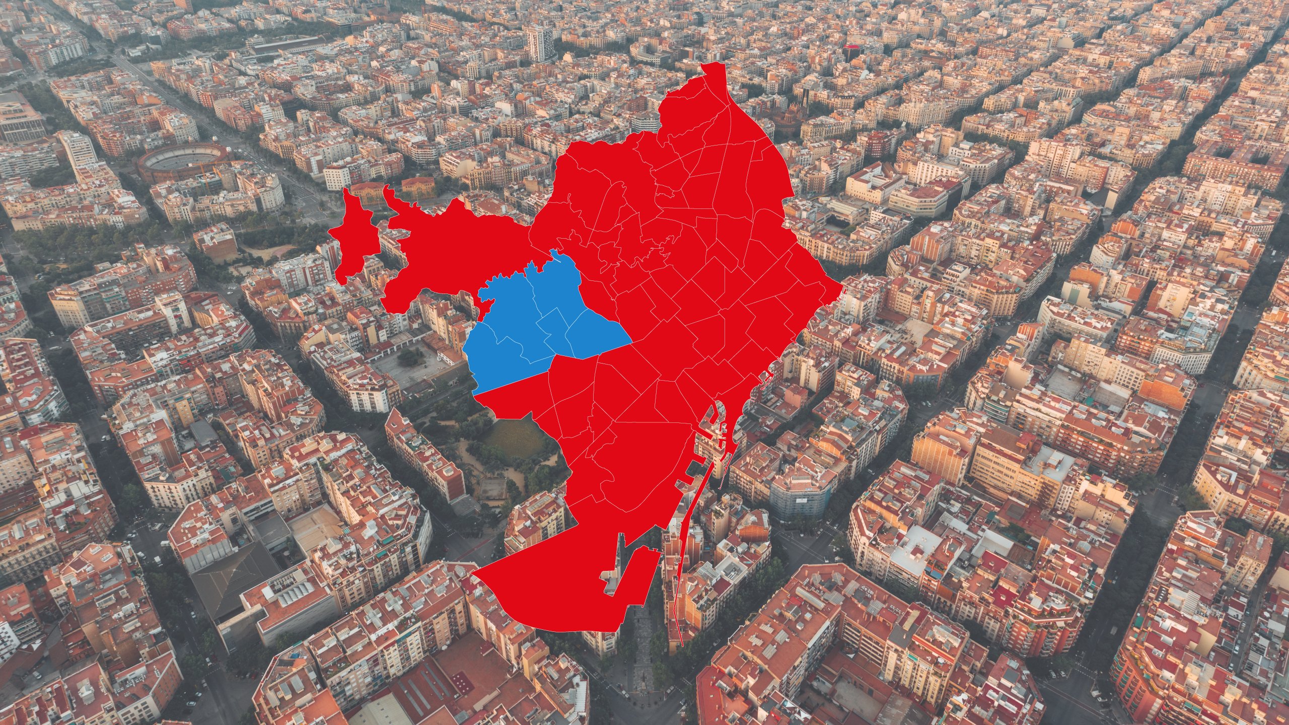 Generales vs. municipales: ¿cómo cambia el partido más votado en los barrios de Barcelona? | MAPA
