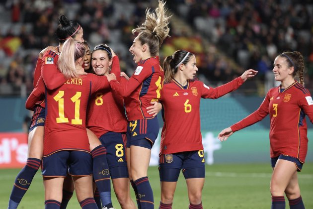 Selección española España celebración gol / Foto: EFE