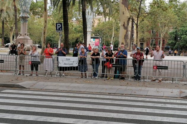 Audiència de Barcelona. Concentració per l'Erik de Terrassa