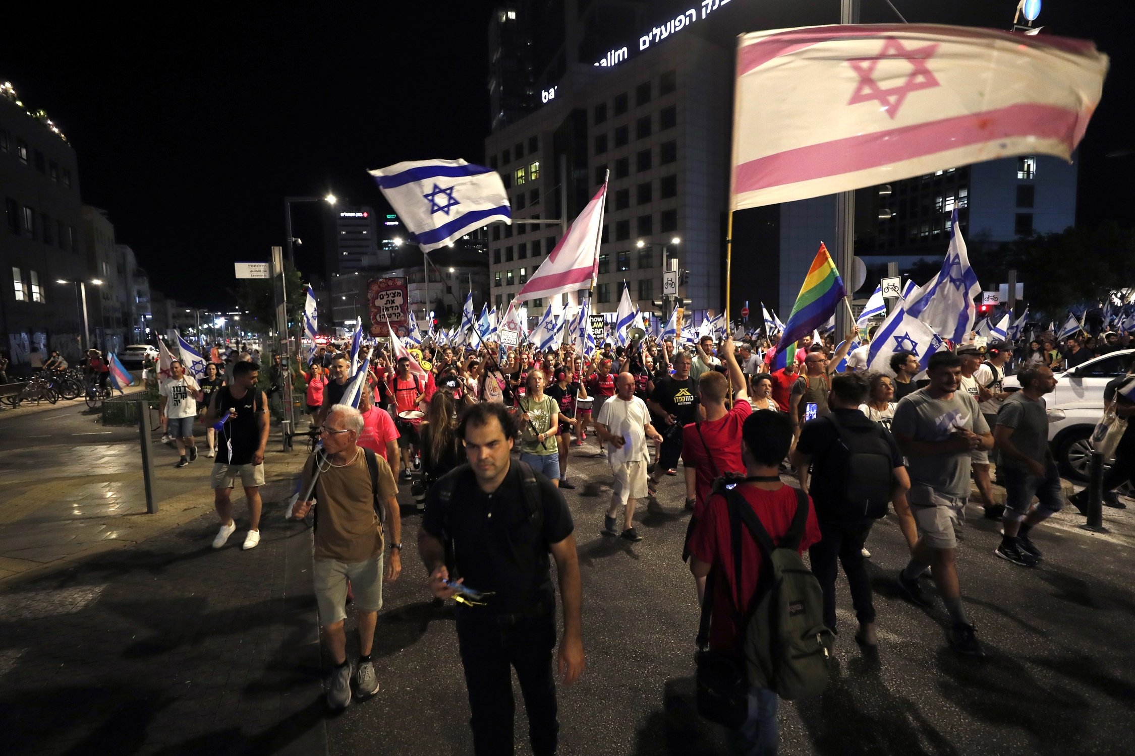 Continúan las protestas en Israel contra Netanyahu por la polémica reforma judicial