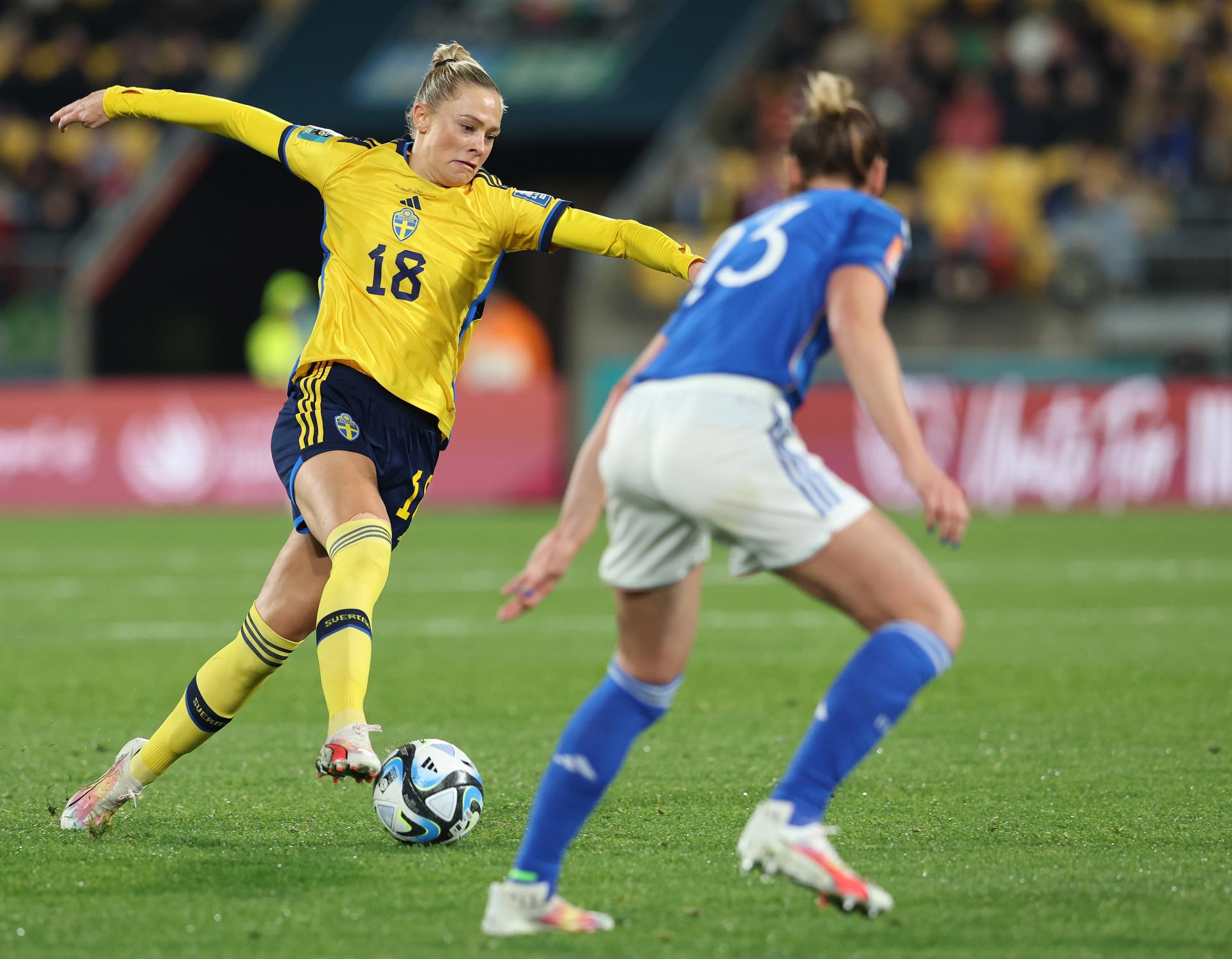 Les jugadores del Barça arrasen al Mundial femení: Suècia, a vuitens amb gol de Rolfö
