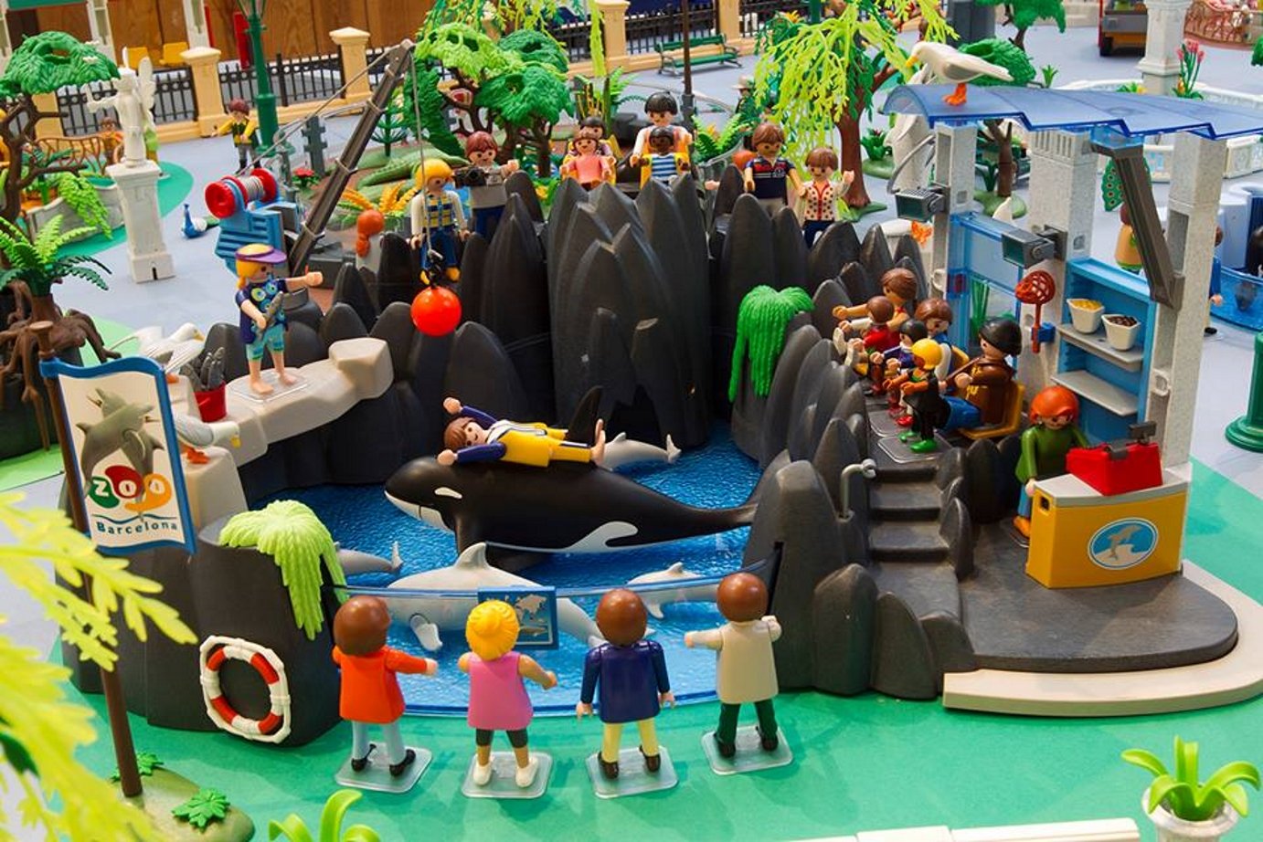 BarnaClick: los Playmobil llegan al Campus de la Ciutadella