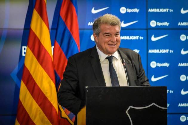 joan laporta barça sonrisa / Foto: Europa Press - Felipe Mondino