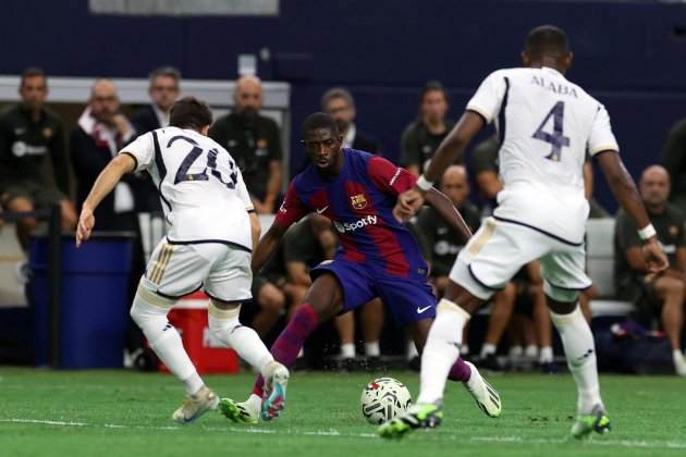 Ousmane Dembélé Barça Real Madrid Clásico Estados Unidos / Foto: EFE Ousmane Dembélé Barça Real Madrid Clásico Estados Unidos / Foto: EFE